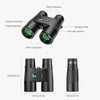 APEXEL 10x42 Auto Focus Folding Digital Waterproof Binoculars for Bird Watching Sightseeing Wildlife Watching