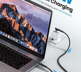 NÖRDIC 1m USB 2.0 USB-C till C kabel för iPhone 15/15 Pro/15 Plus/15 Pro Max 3A 480Mbps 60W