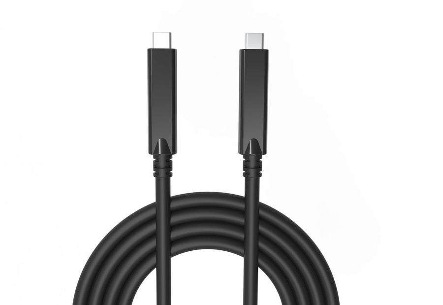 aktiv AOC Fiber USB-C kabel 5m 10Gbps 4K + PD 60W, DP 4-Lane 2-Lane