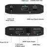 NÖRDIC HDMI Extractor HDMI till HDMI, Toslink och 3,5mm audio 4K 60Hz Dolby 3D 7.1CH Dolby ATMOS HDR HDCP2.2 RGB 8:8:8