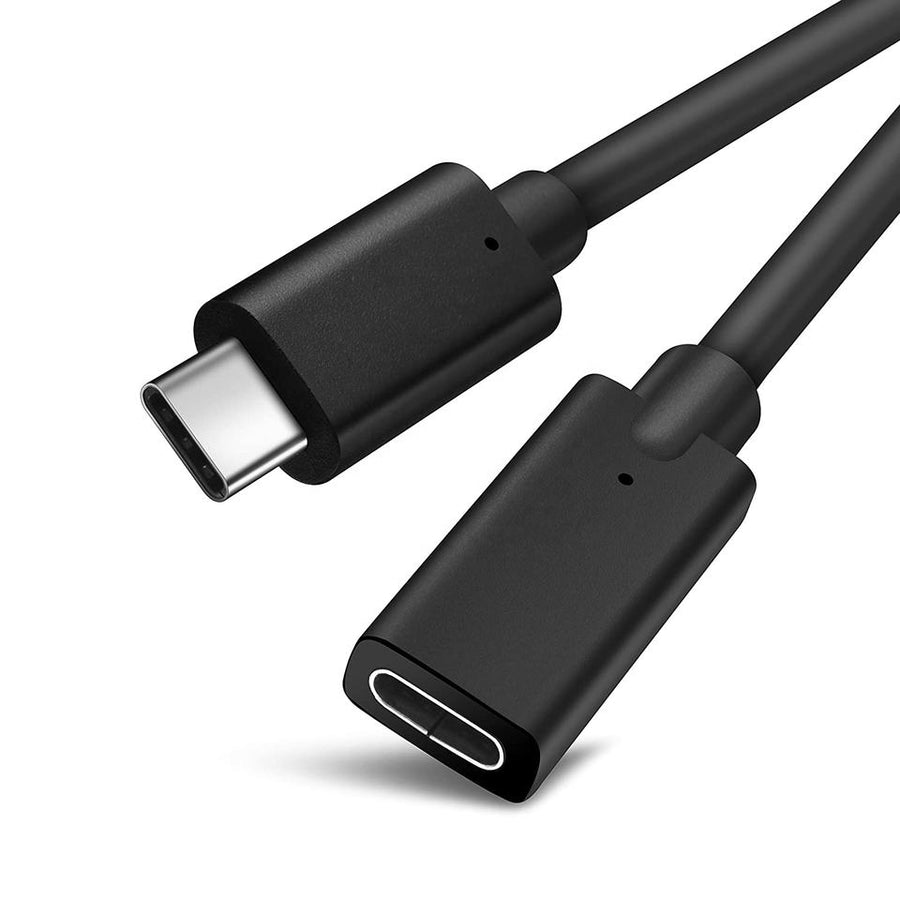 NÖRDIC 3m USB2.0 USB-C ha till C ho förlängningskabel 2,4A 480Mbps 12W