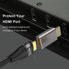 NÖRDIC HDMI adapter hane till hona 8K60Hz 4K120Hz Dynamisk HDR 48Gbps eARC